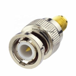 SMA Female to BNC Male Connector Adapter for Two Way Ham Amateur Radio